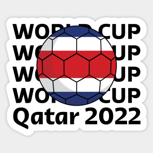 World Cup Qatar 2022  - Team Costa Rica Sticker